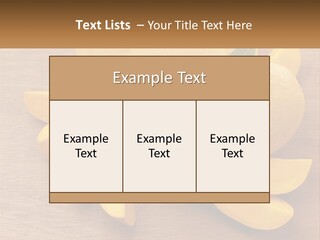 Cut Mango With Mango Leaf Juicy PowerPoint Template