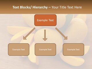 Cut Mango With Mango Leaf Juicy PowerPoint Template