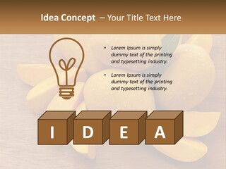 Cut Mango With Mango Leaf Juicy PowerPoint Template