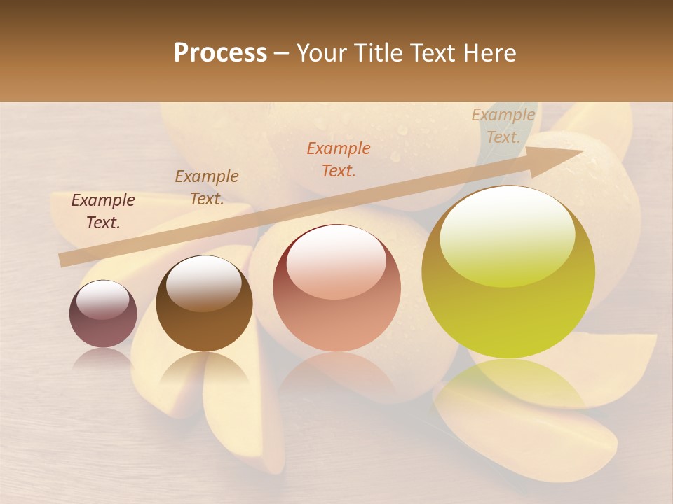 Cut Mango With Mango Leaf Juicy PowerPoint Template