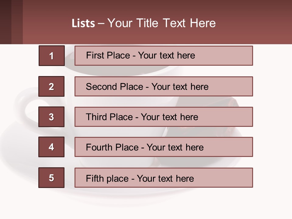Liquid Sweet Hot PowerPoint Template