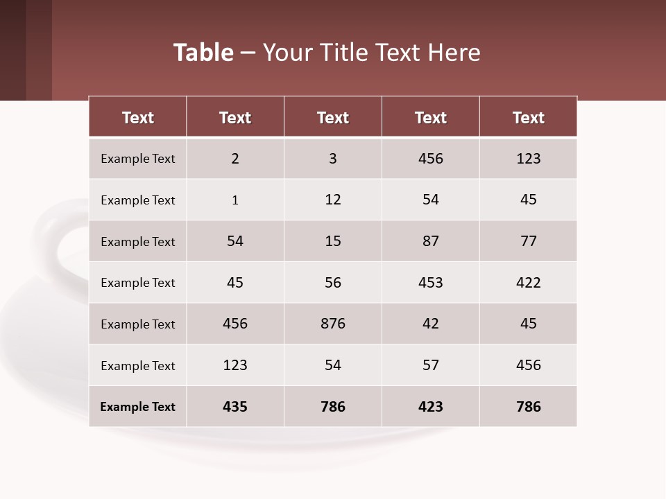 Liquid Sweet Hot PowerPoint Template