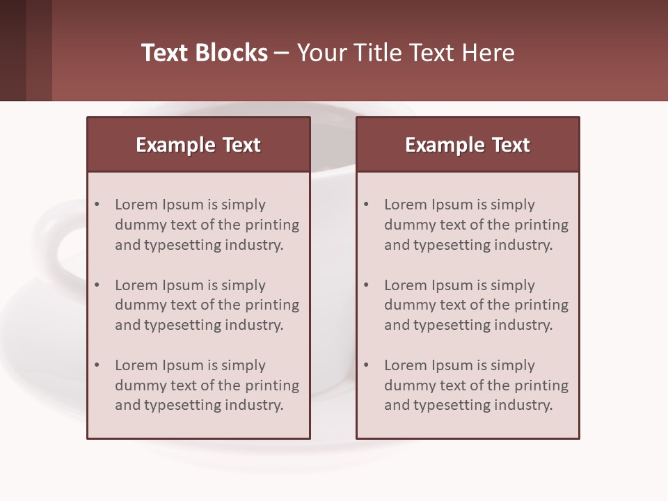 Liquid Sweet Hot PowerPoint Template