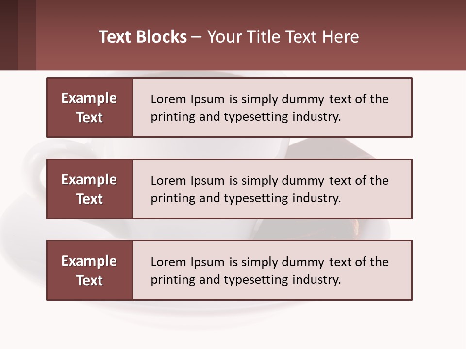 Liquid Sweet Hot PowerPoint Template