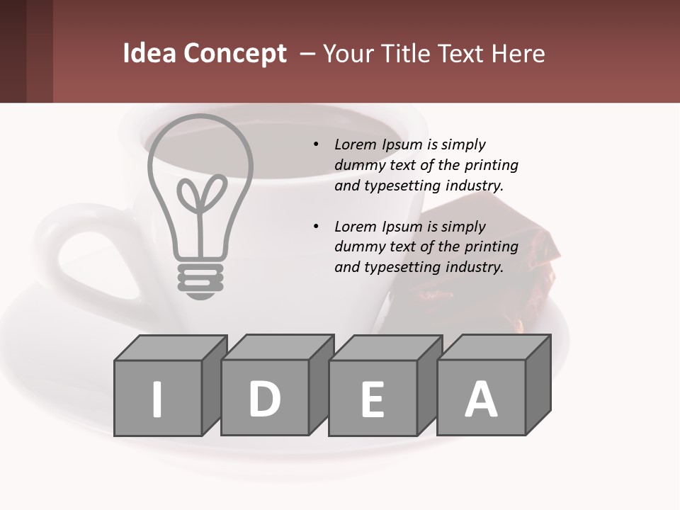 Liquid Sweet Hot PowerPoint Template