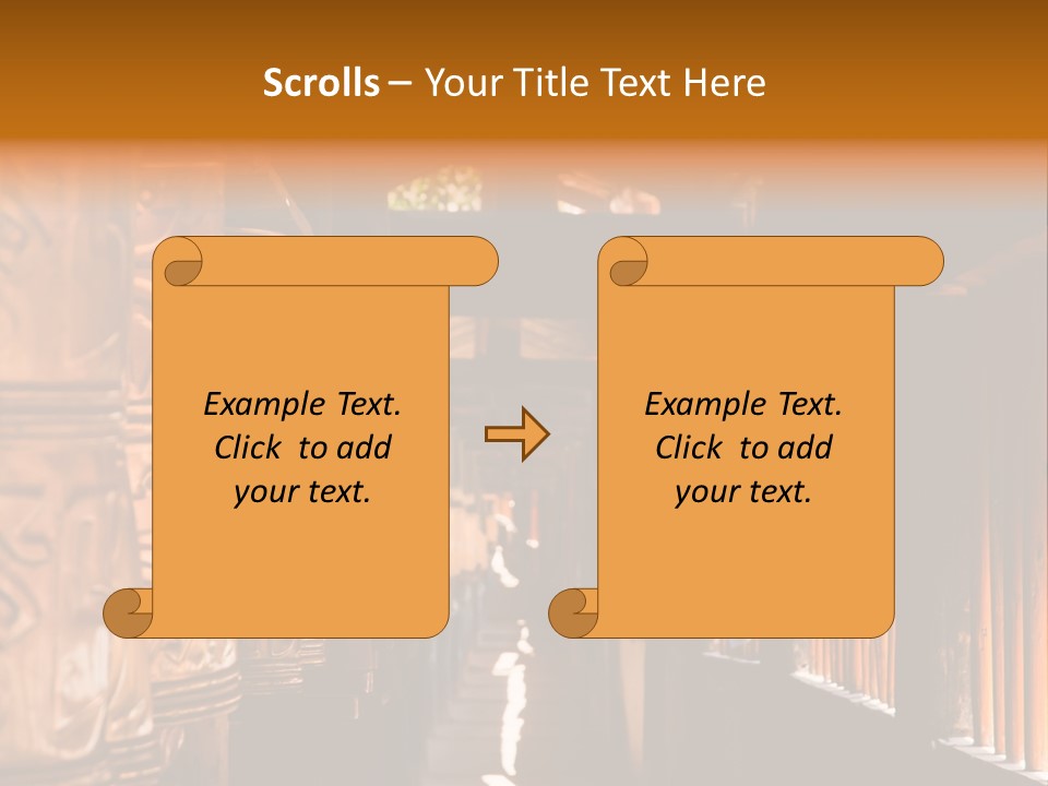 Traditional Culture Temple PowerPoint Template