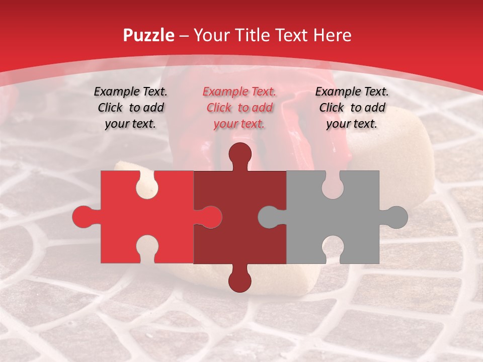 Hand White Worker PowerPoint Template