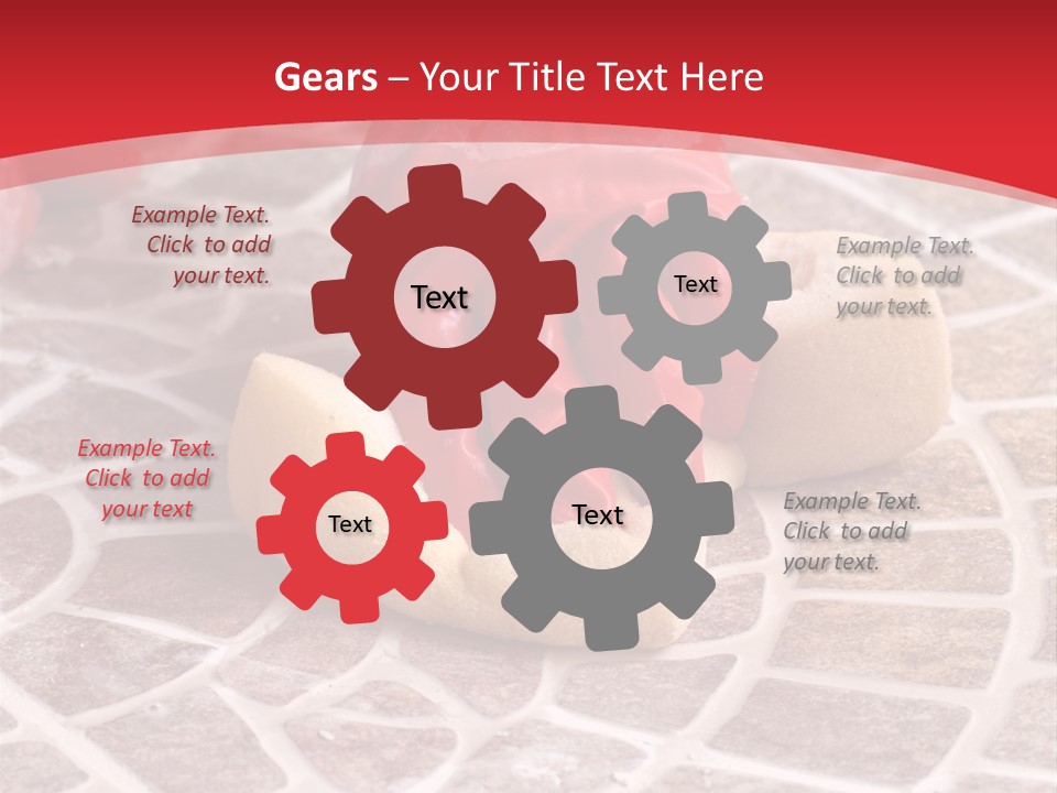 Hand White Worker PowerPoint Template