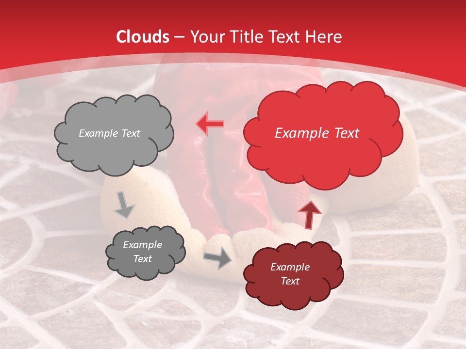 Hand White Worker PowerPoint Template