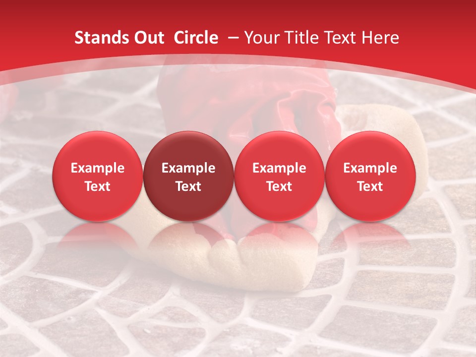 Hand White Worker PowerPoint Template