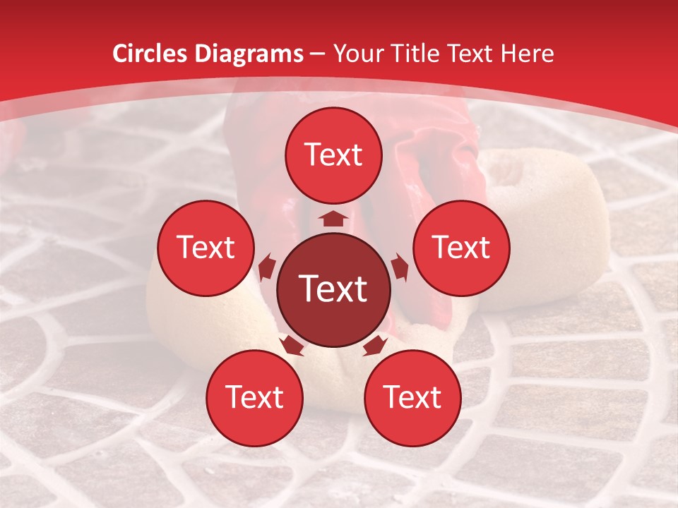 Hand White Worker PowerPoint Template