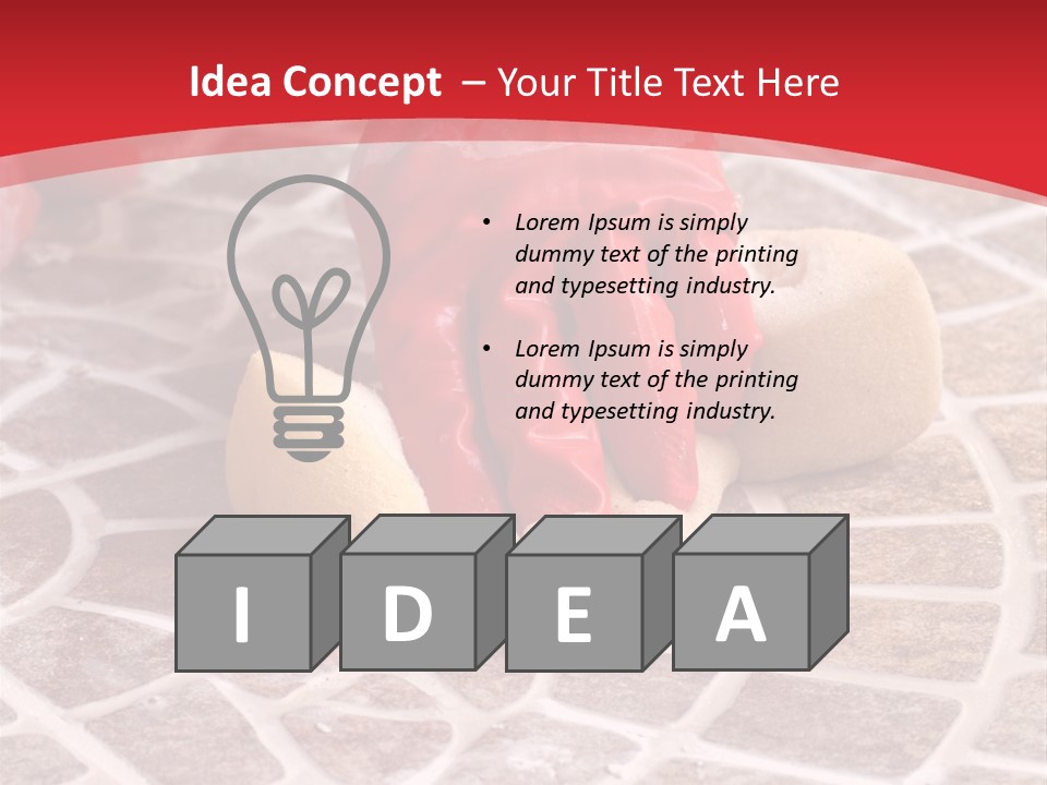 Hand White Worker PowerPoint Template