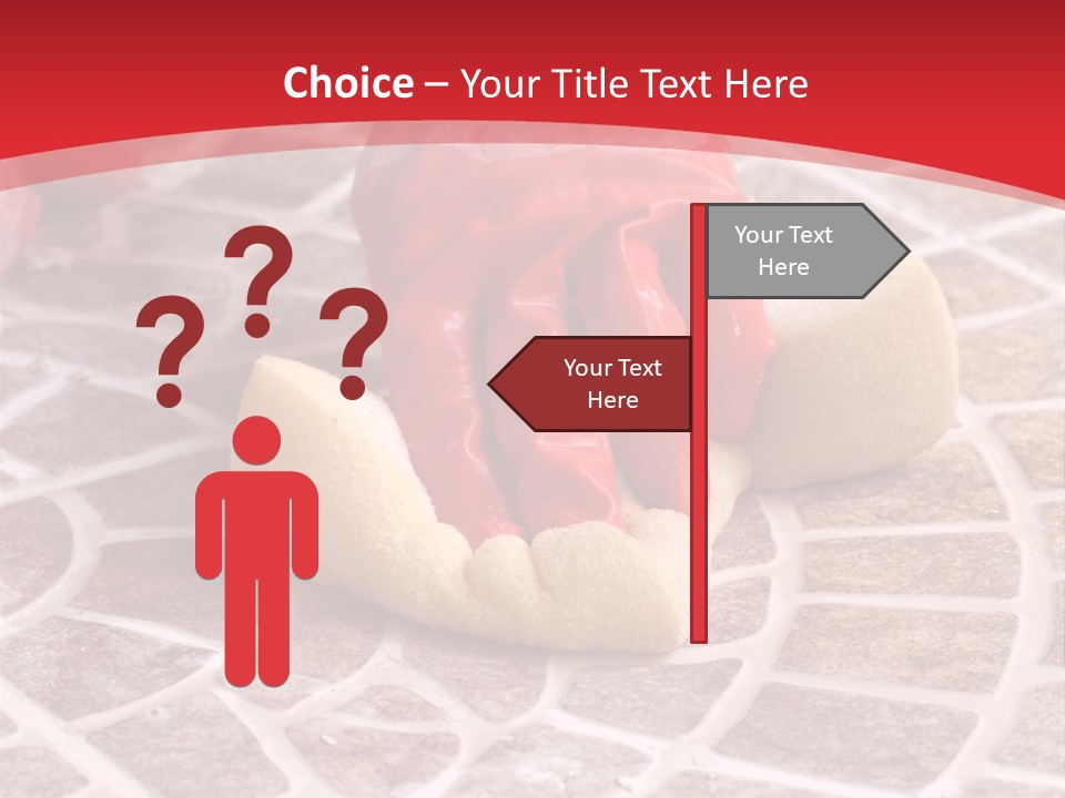 Hand White Worker PowerPoint Template