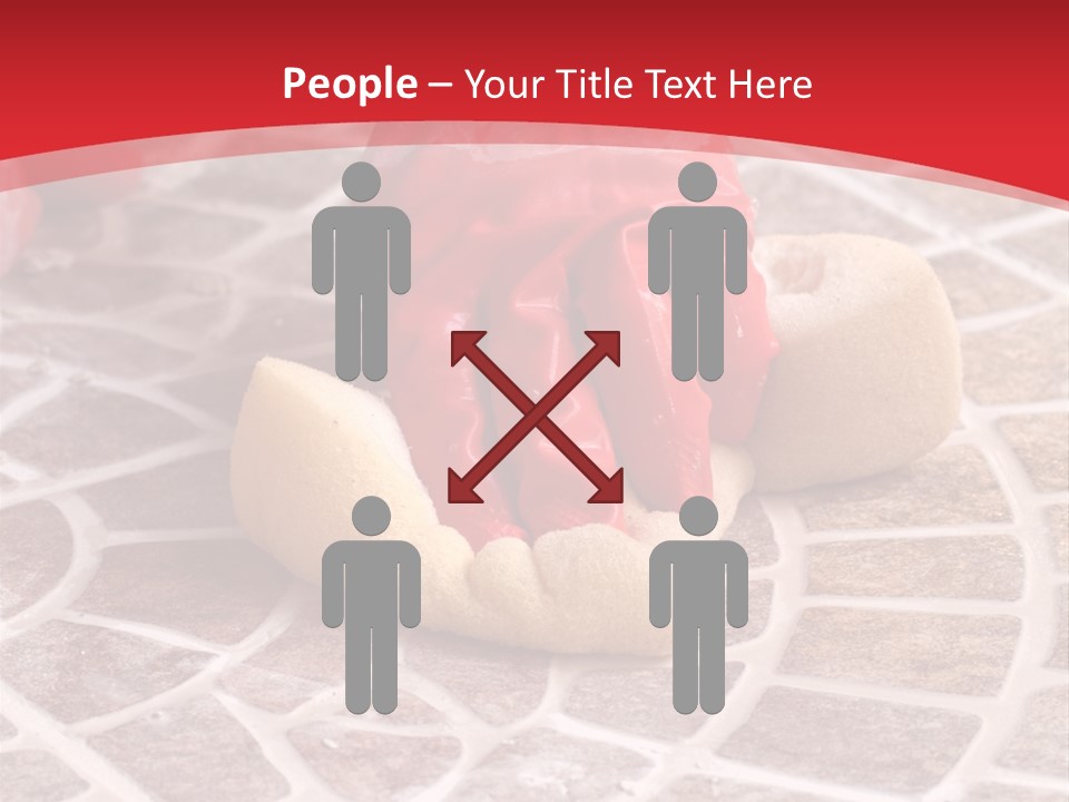 Hand White Worker PowerPoint Template