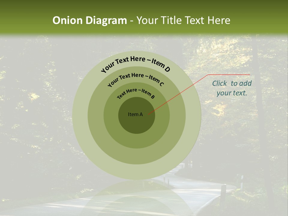 Sunny Indirect Pavement PowerPoint Template