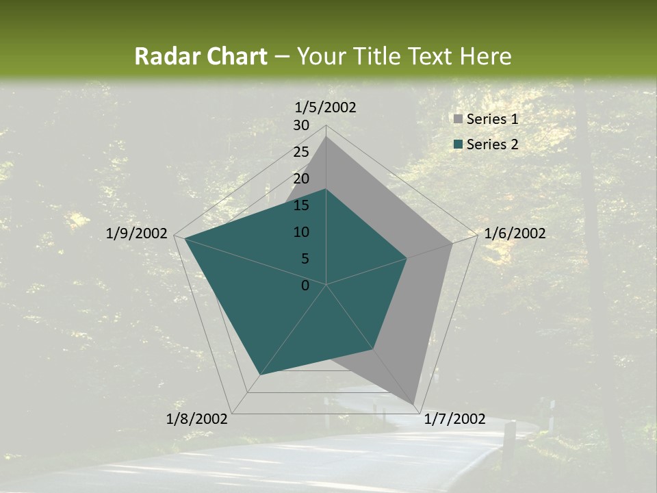 Sunny Indirect Pavement PowerPoint Template