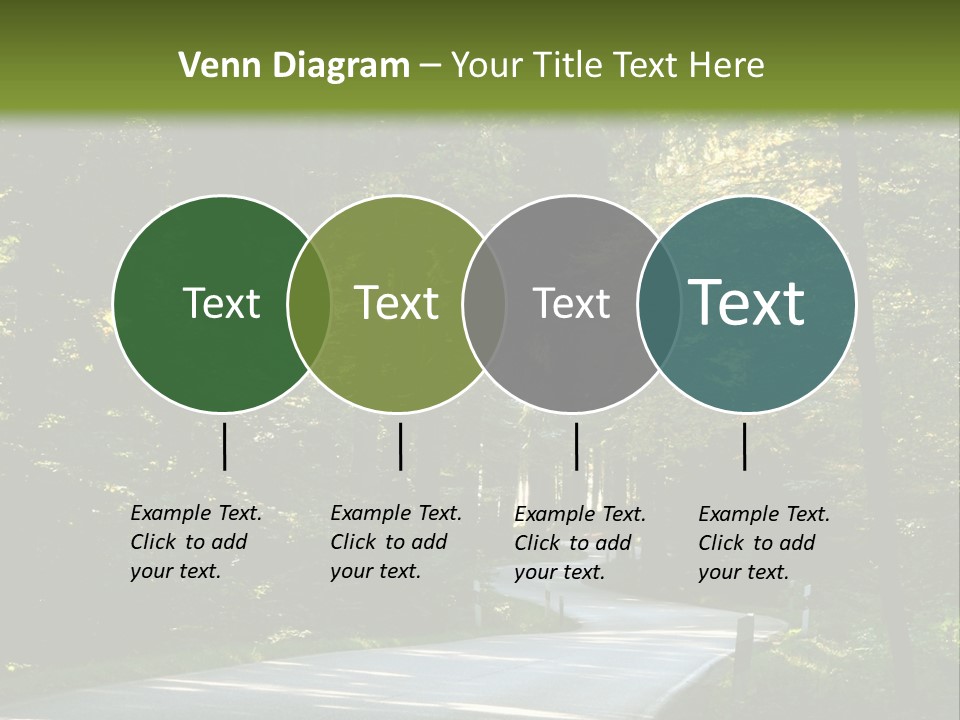 Sunny Indirect Pavement PowerPoint Template