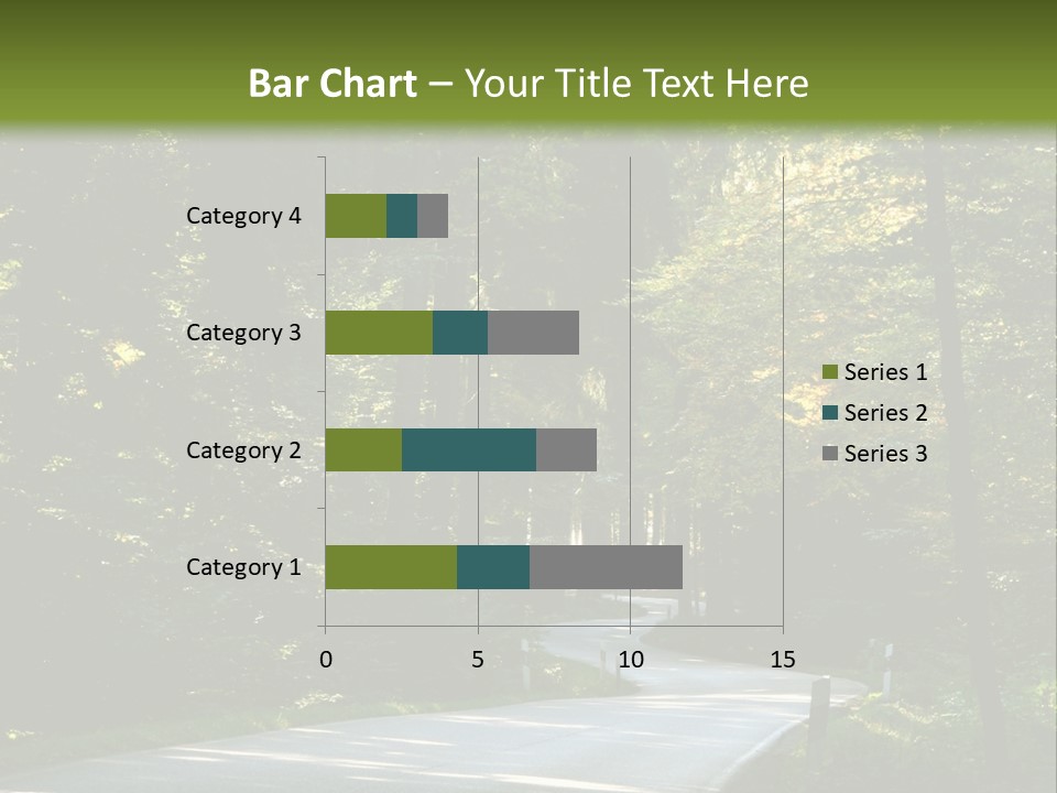 Sunny Indirect Pavement PowerPoint Template