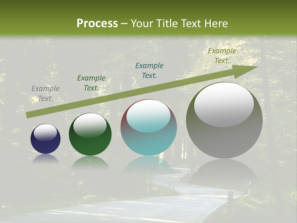 Sunny Indirect Pavement PowerPoint Template