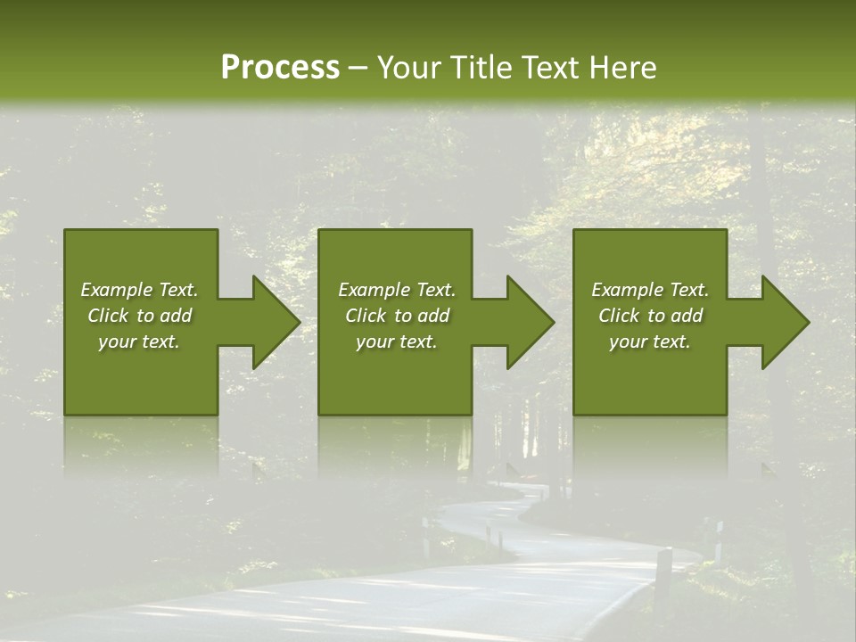 Sunny Indirect Pavement PowerPoint Template