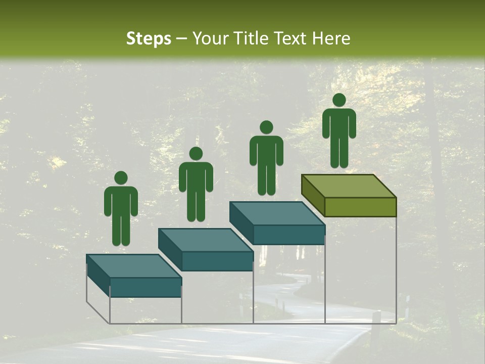 Sunny Indirect Pavement PowerPoint Template