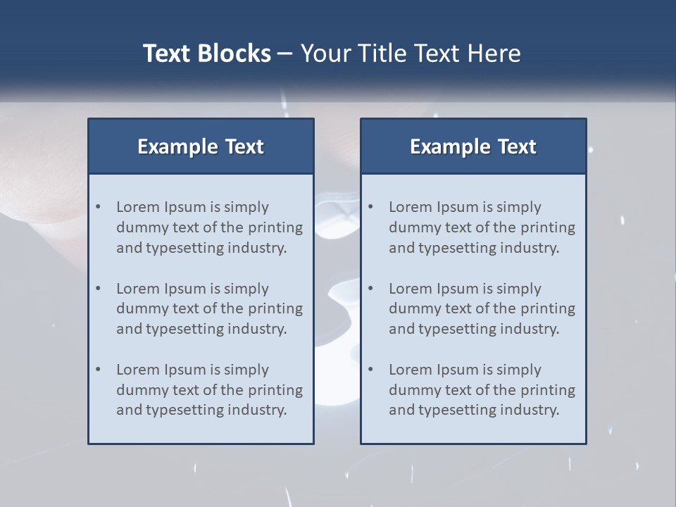 Team Match Toy PowerPoint Template