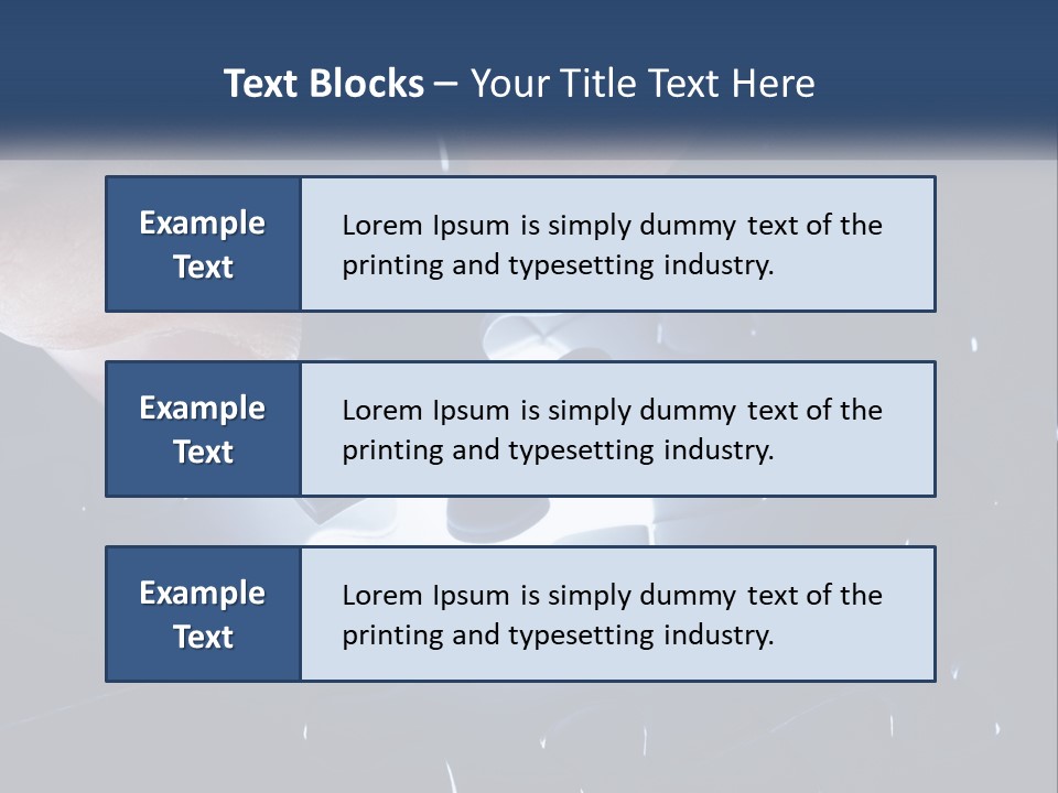 Team Match Toy PowerPoint Template