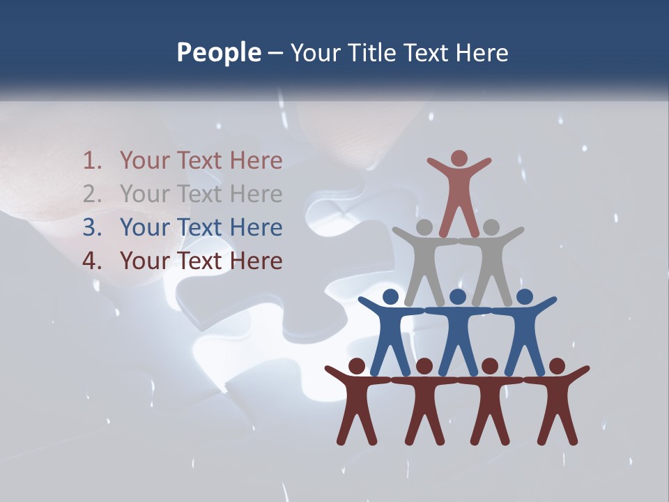 Team Match Toy PowerPoint Template