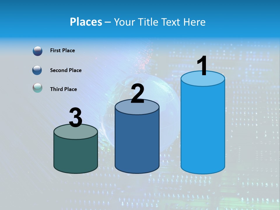 Networking Transfer Circuit PowerPoint Template