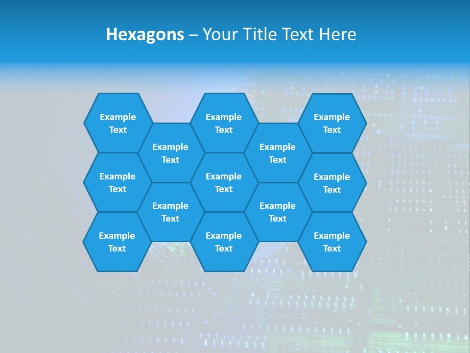 Networking Transfer Circuit PowerPoint Template