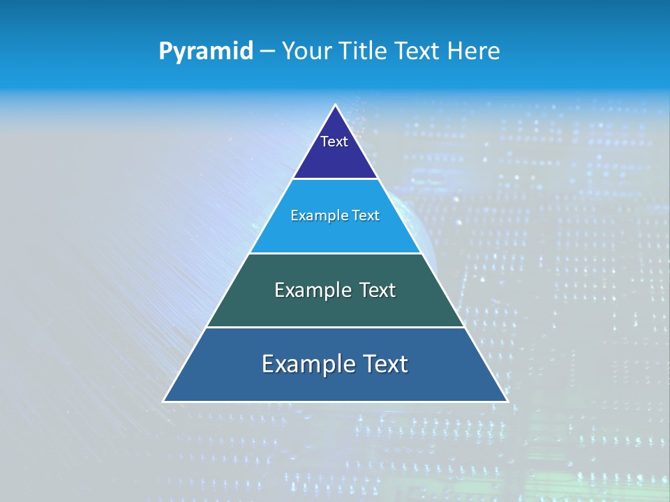 Networking Transfer Circuit PowerPoint Template