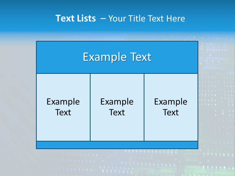 Networking Transfer Circuit PowerPoint Template