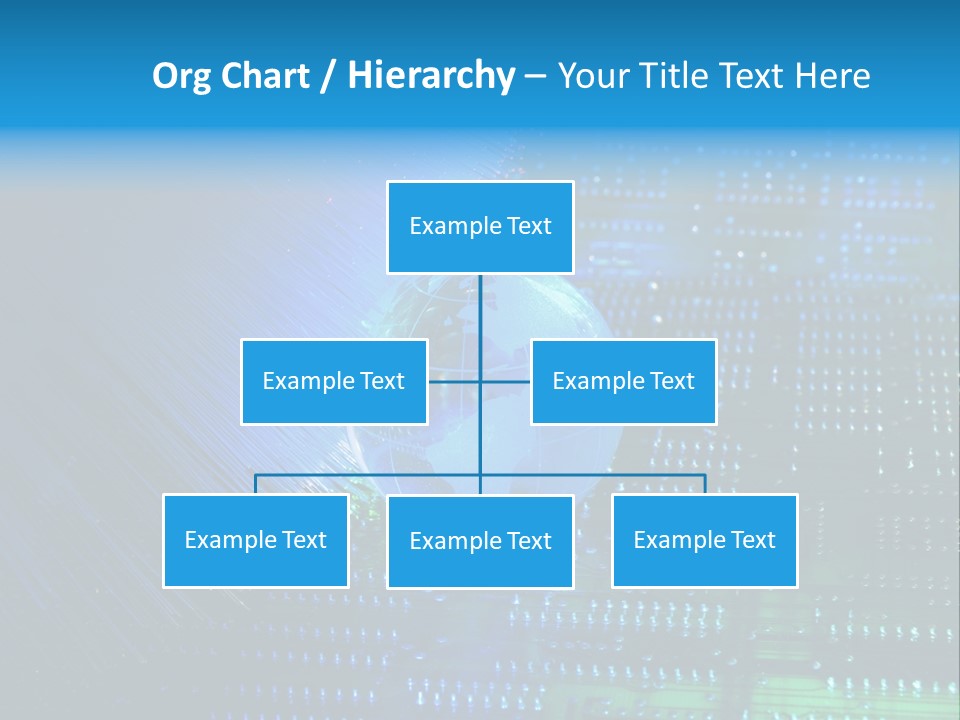 Networking Transfer Circuit PowerPoint Template