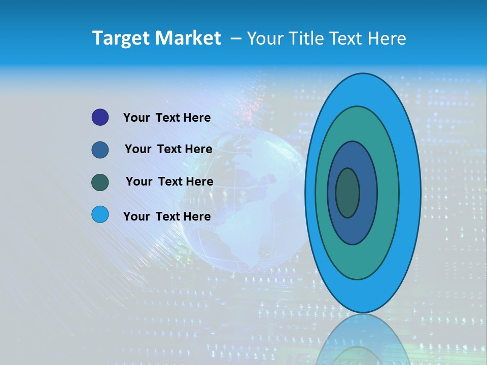 Networking Transfer Circuit PowerPoint Template