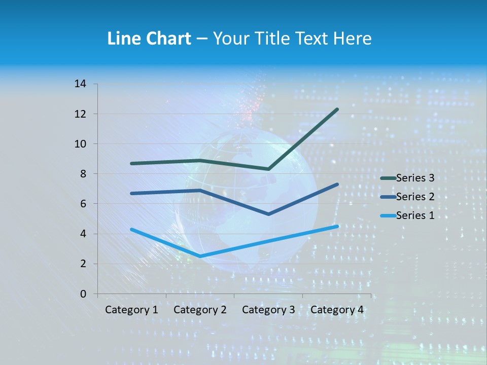 Networking Transfer Circuit PowerPoint Template