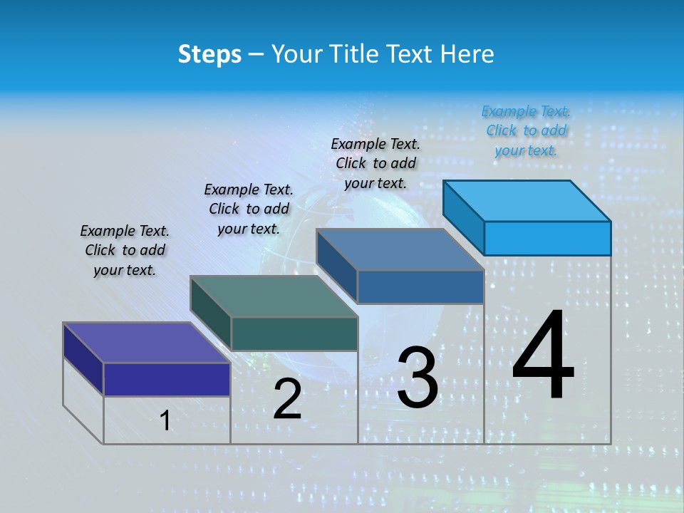 Networking Transfer Circuit PowerPoint Template