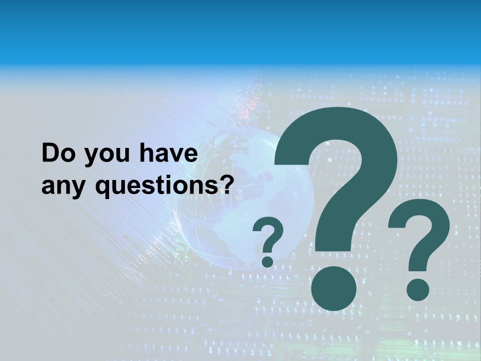 Networking Transfer Circuit PowerPoint Template