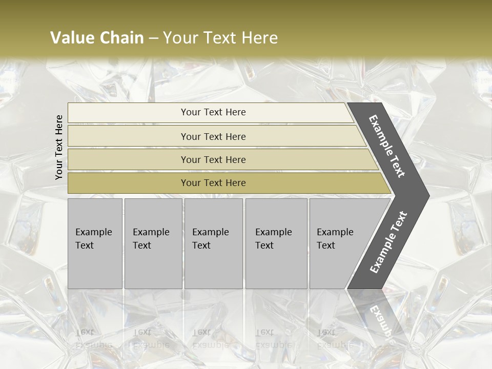 Frost Frozen Abstract PowerPoint Template