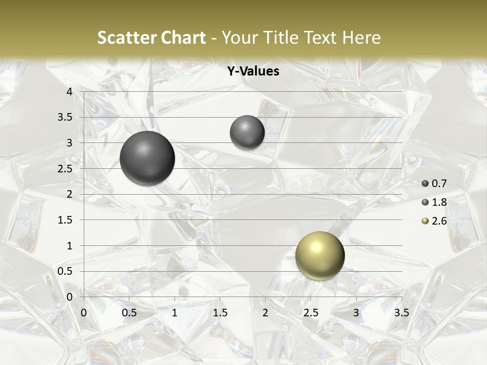 Frost Frozen Abstract PowerPoint Template