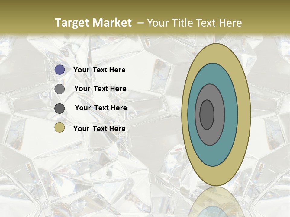 Frost Frozen Abstract PowerPoint Template