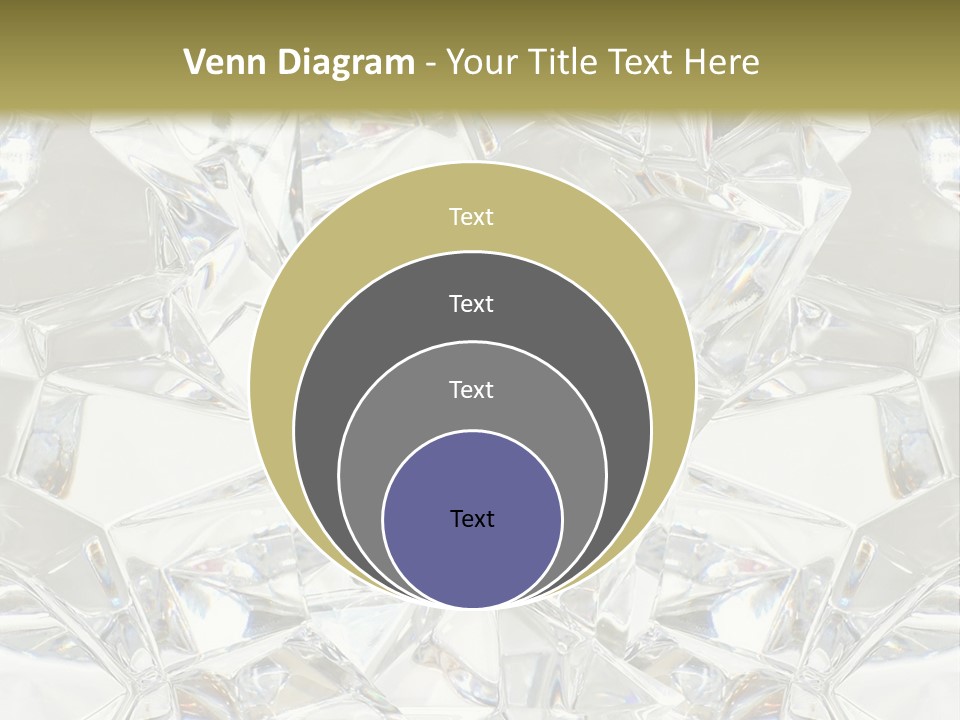 Frost Frozen Abstract PowerPoint Template