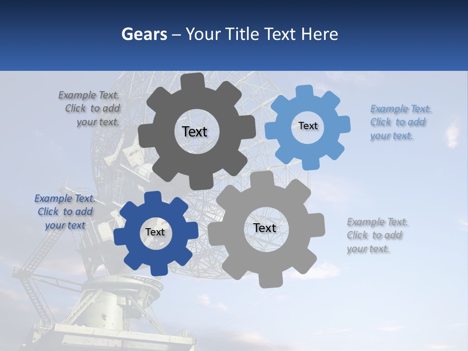 Dusk Sky Exploration PowerPoint Template