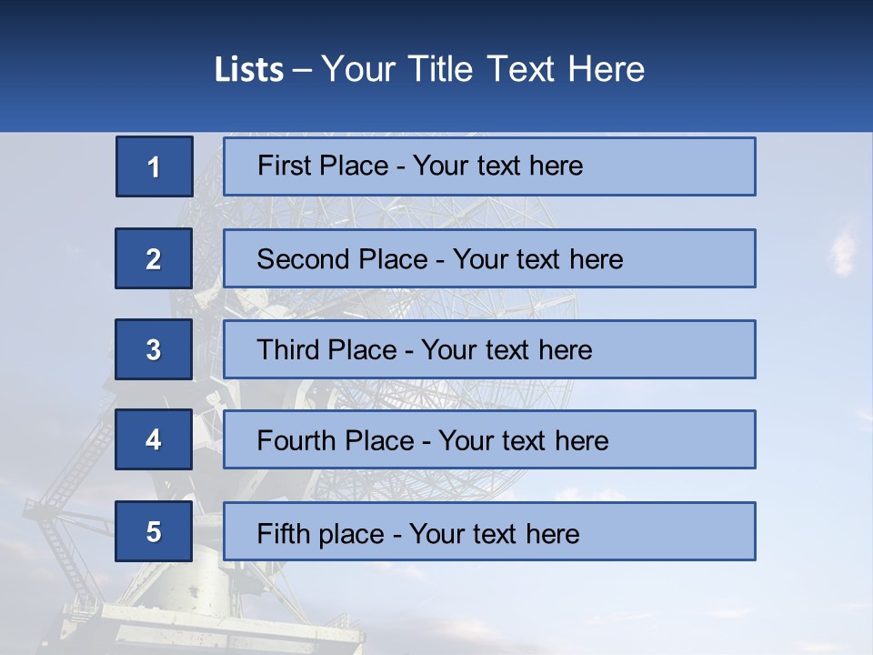Dusk Sky Exploration PowerPoint Template