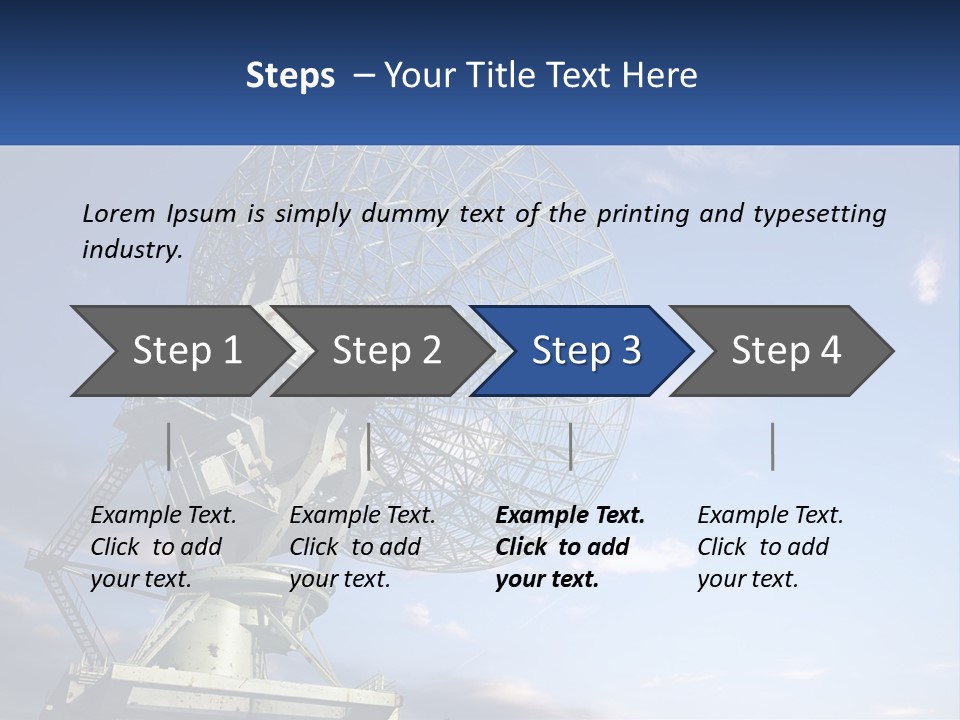 Dusk Sky Exploration PowerPoint Template