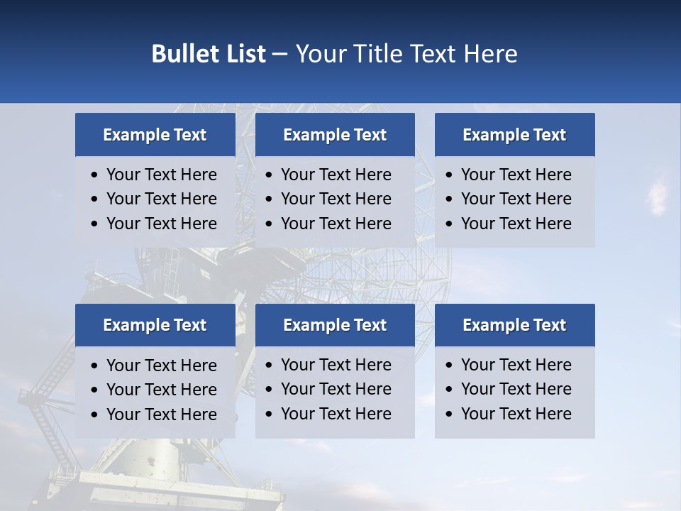 Dusk Sky Exploration PowerPoint Template