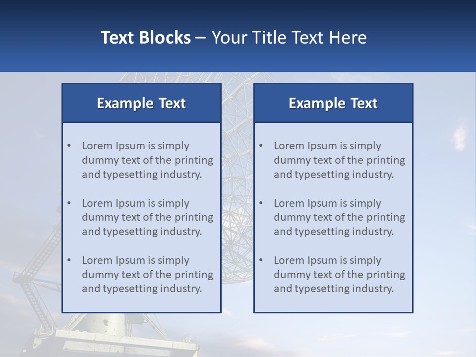 Dusk Sky Exploration PowerPoint Template