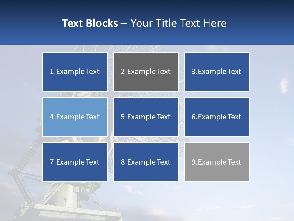 Dusk Sky Exploration PowerPoint Template