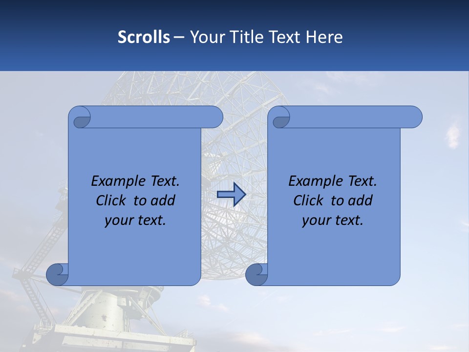 Dusk Sky Exploration PowerPoint Template