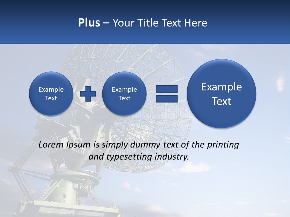 Dusk Sky Exploration PowerPoint Template