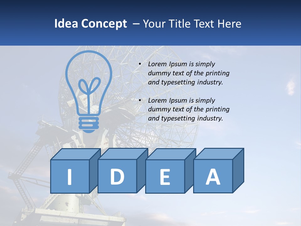 Dusk Sky Exploration PowerPoint Template